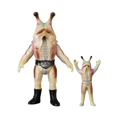 MEDICOM TOY "Toei Retro Sofvi Collection" -Masked Rider- Slug Whale (New Color Phosphorescent) + Mini Soft Vinyl