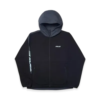PALACE Waximum Echo Tech Fleece Hood "Black"