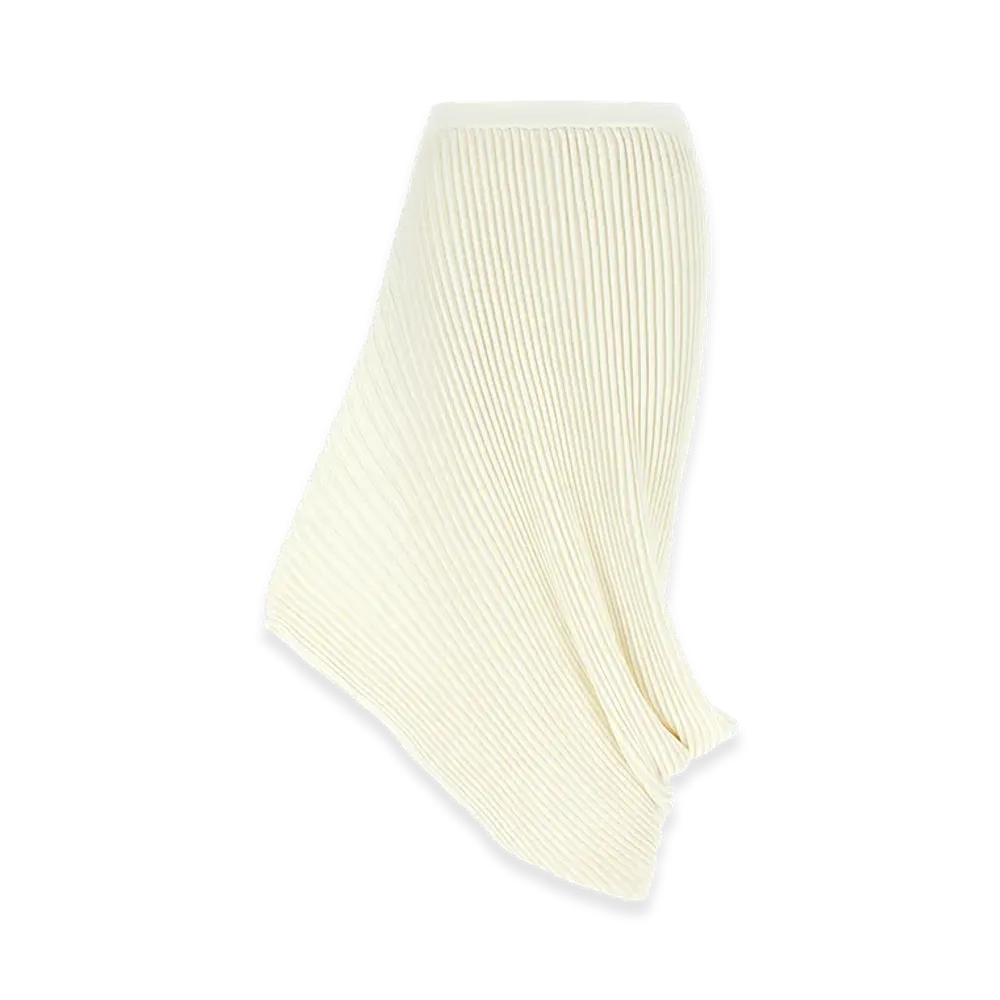 ISSEY MIYAKE Womens Stream Skirt "White"