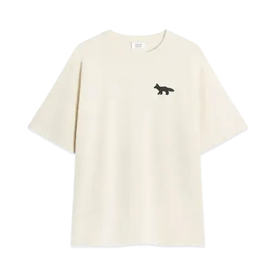 Maison Kitsune Profile Fox Snake Oversized T-shirt "Marble"