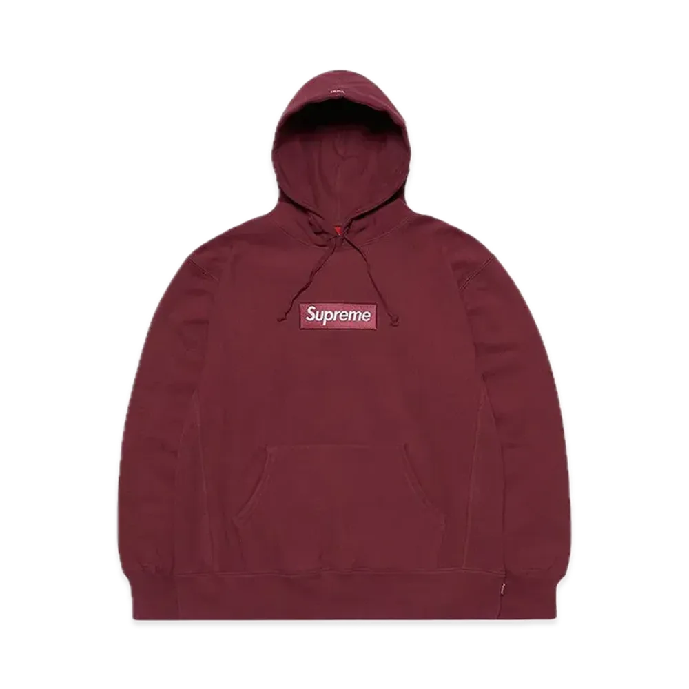Supreme Box Logo Hooded Sweatshirt "Plum" (21FW)