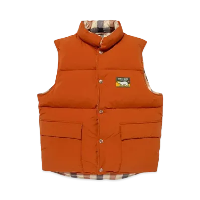 HUMAN MADE Reversible Down Vest "Orange"