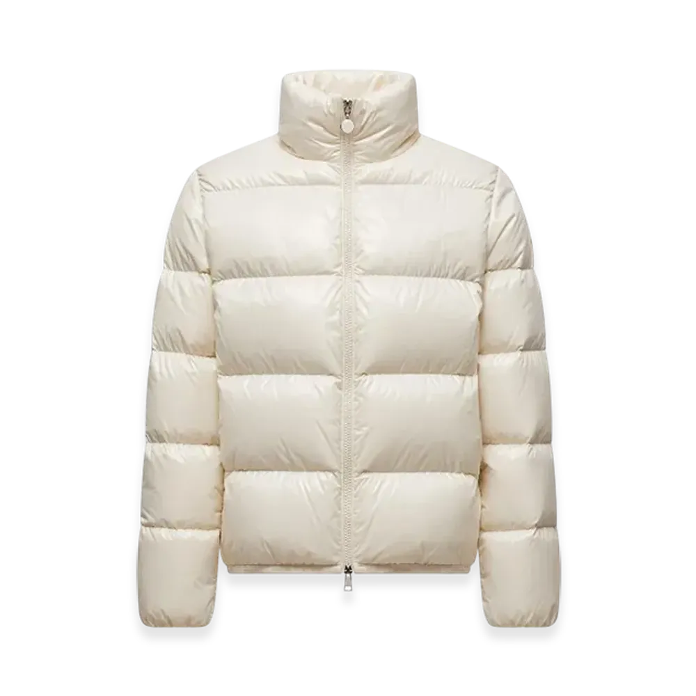 MONCLER Abbadia Short Down Jacket "White"