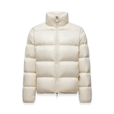 MONCLER Abbadia Short Down Jacket "White"