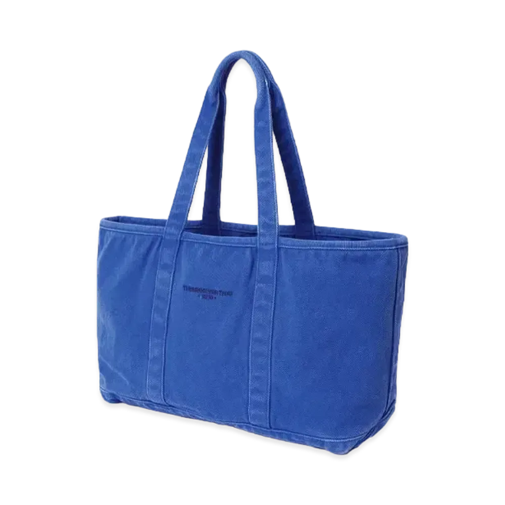 thisisneverthat Washed Canvas Tote Bag "Royal"
