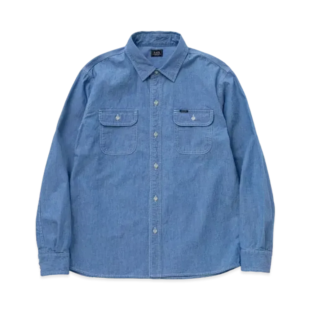 RATS Chambray Shirt "Indigo"