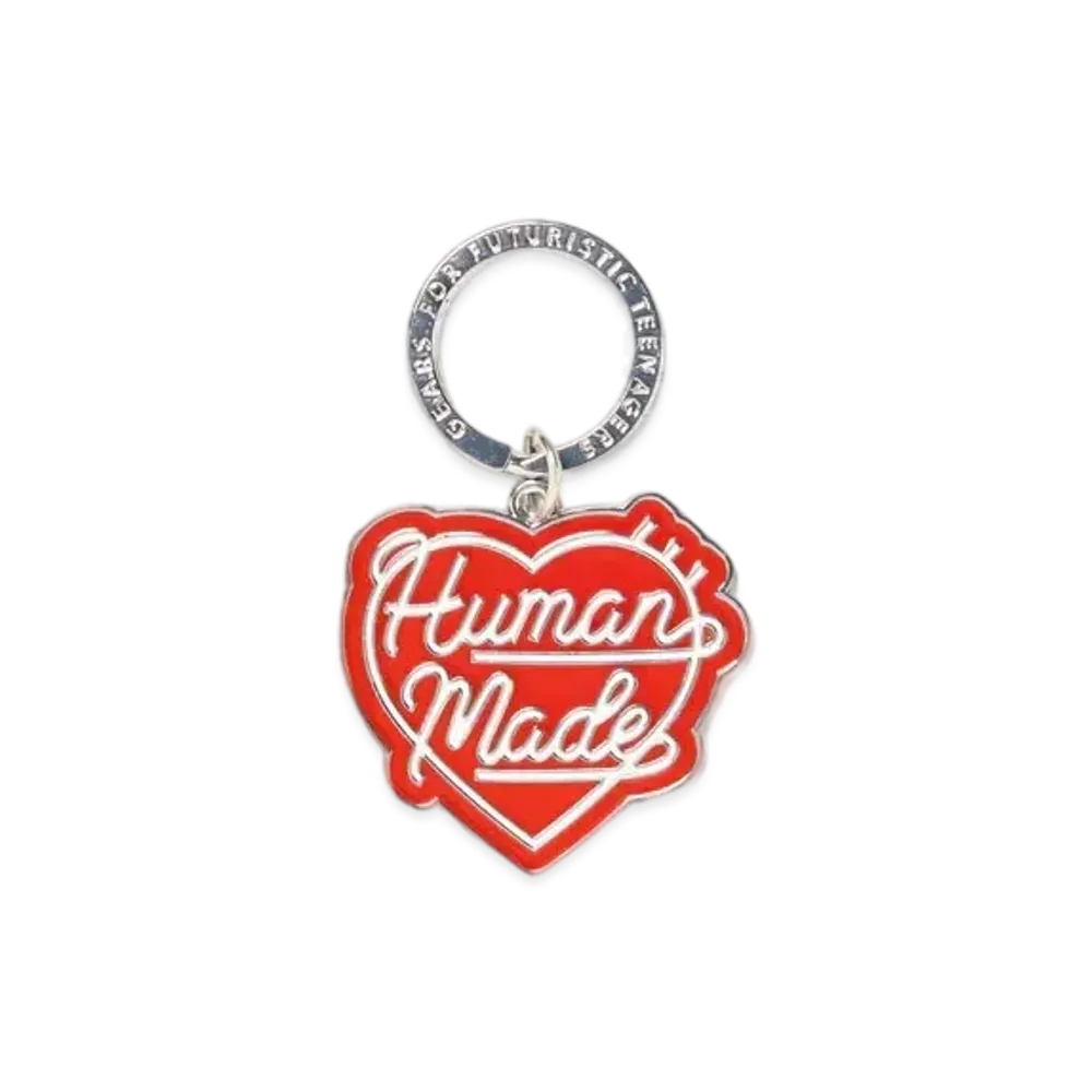 HUMAN MADE Heart Keyring "Red"