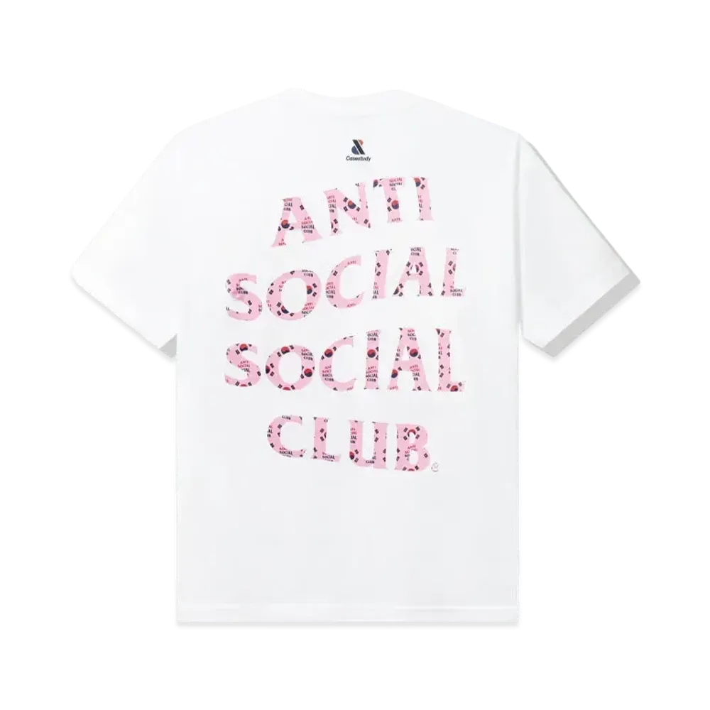 ANTI SOCIAL SOCIAL CLUB SS22 ASSC x Case Study Flag Tee "White"