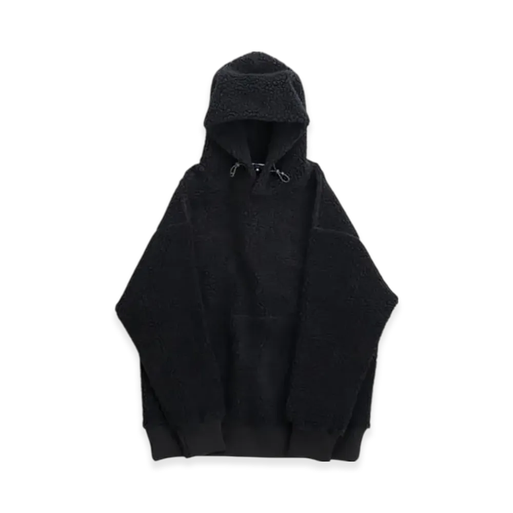 COMME des GARCONS HOMME W/C Boa Fleece Pull Parka "Light Gray"