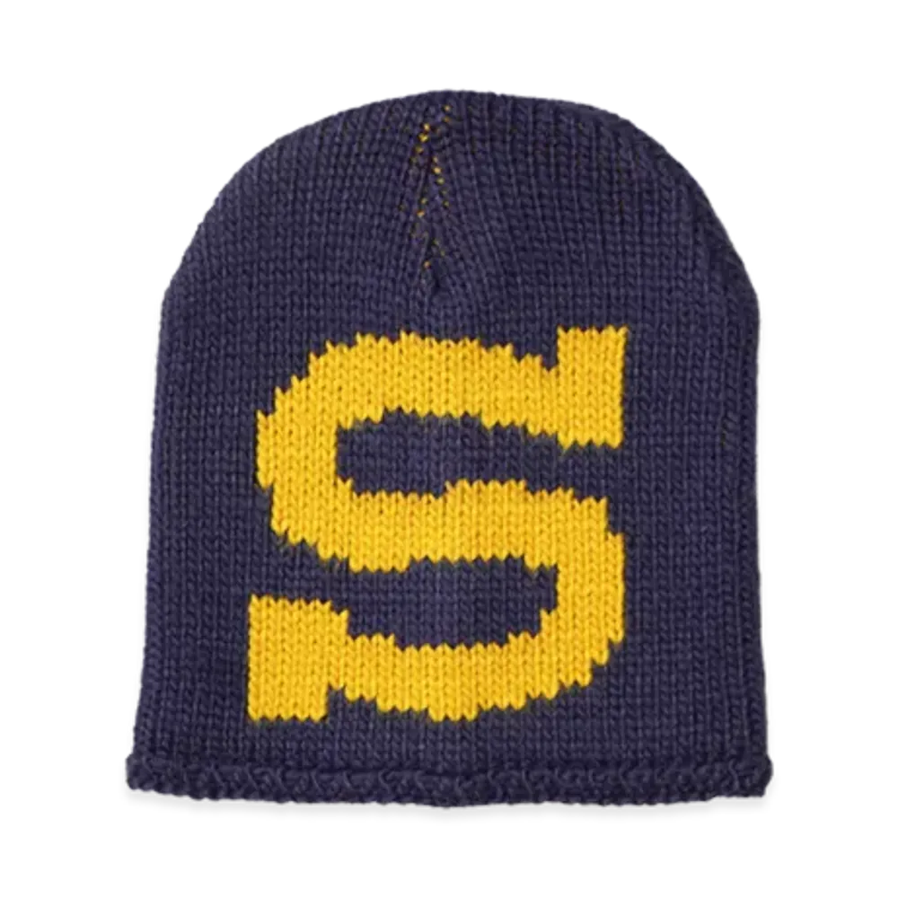 Stussy Knit Skullcap Burly S "Navy"