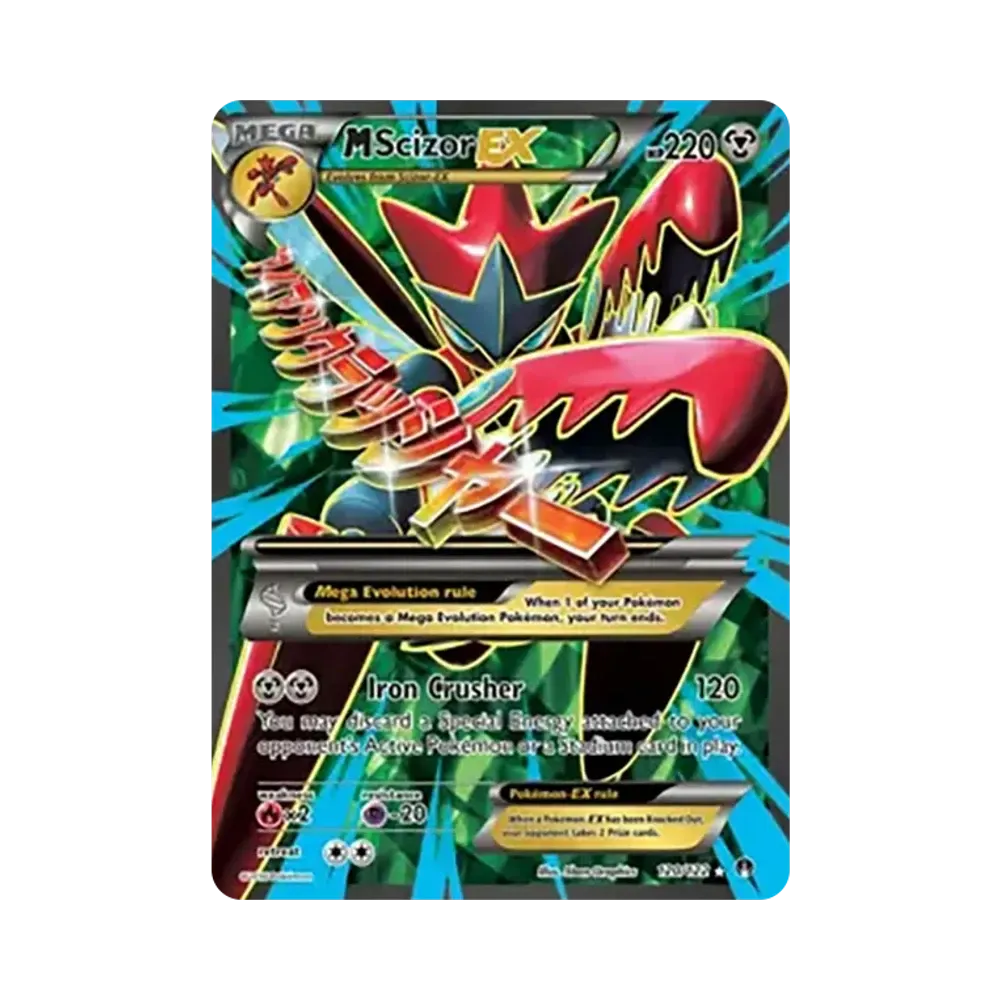 MハッサムEX UR [120/122]【英語版】(XY「ブレイクポイント」)