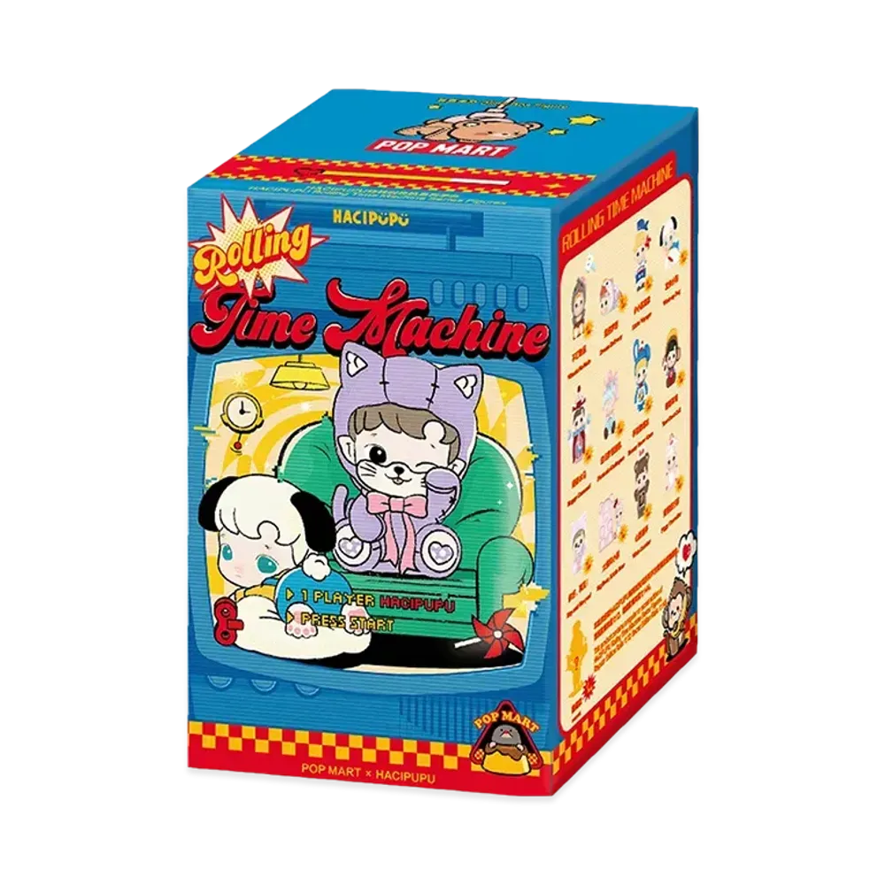 POP MART HACIPUPU Rolling Time Machine Series Figures [Piece]