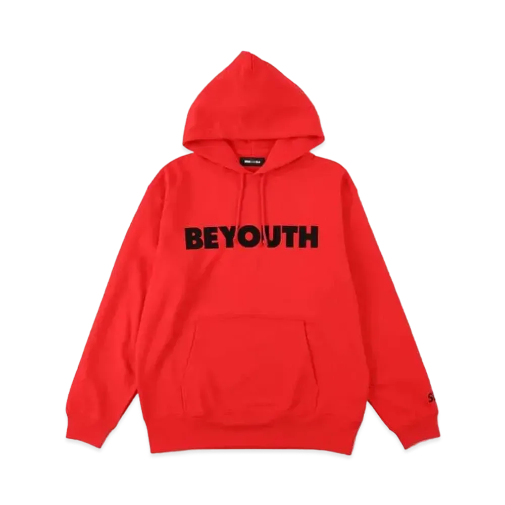 WIND AND SEA BE YOUTH HOODIE "Red"