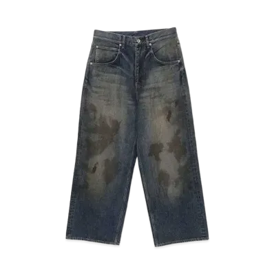 BEAMS FUTURE ARCHIVE Baggy Fit Denim "Used Indigo"