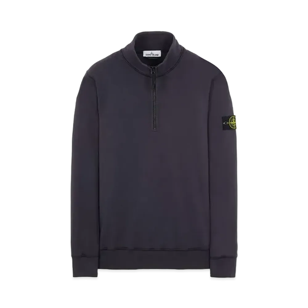 Stone Island 61920 BRUSHED COTTON FLEECE "Ink Blue"