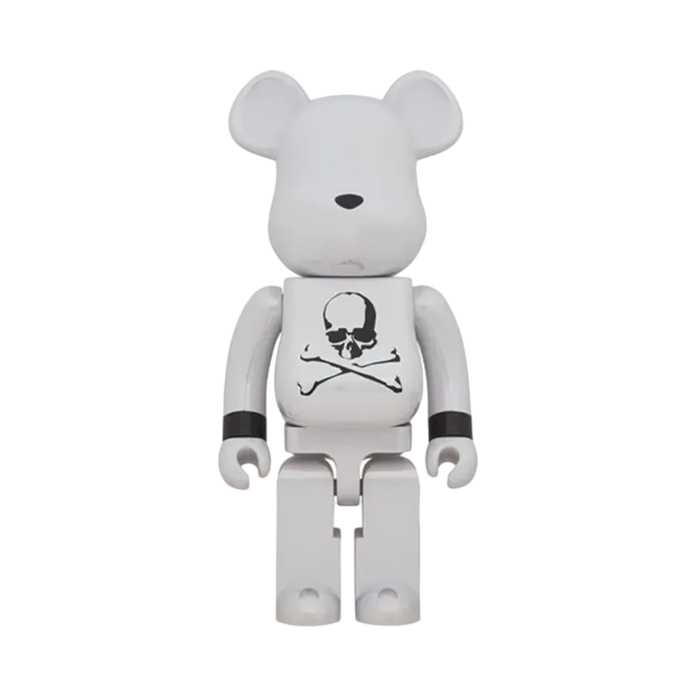 Bearbrick x Mastermind Japan Chrome 1000%