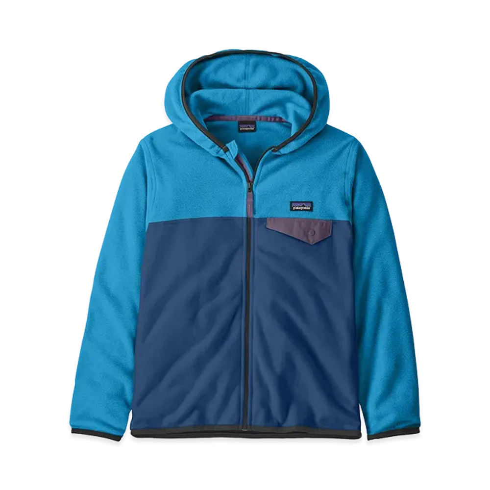 Patagonia Kids Micro D Snap-T Jacket "Clement Blue"