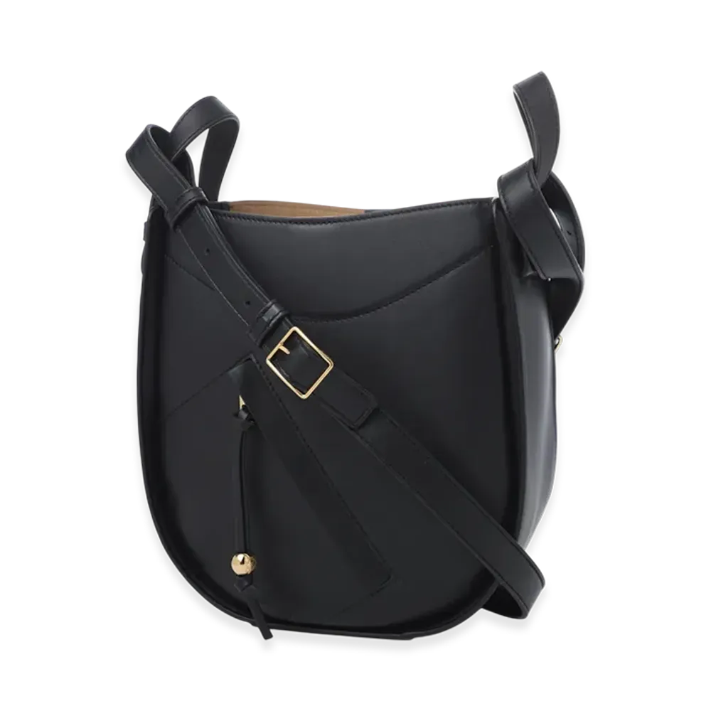 LOEWE Hammock Slice Bag "Black"