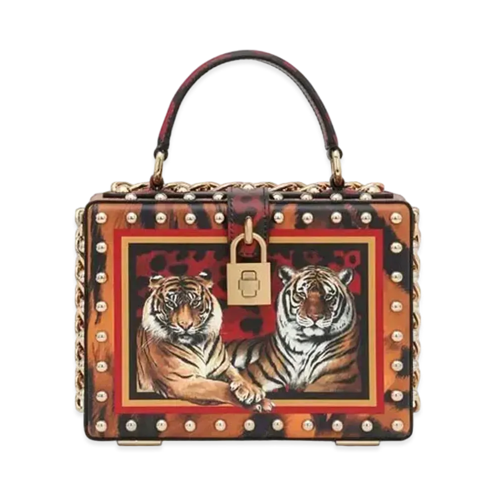 Dolce&Gabbana Dolce Box Bag Tiger Print "Multicolor"
