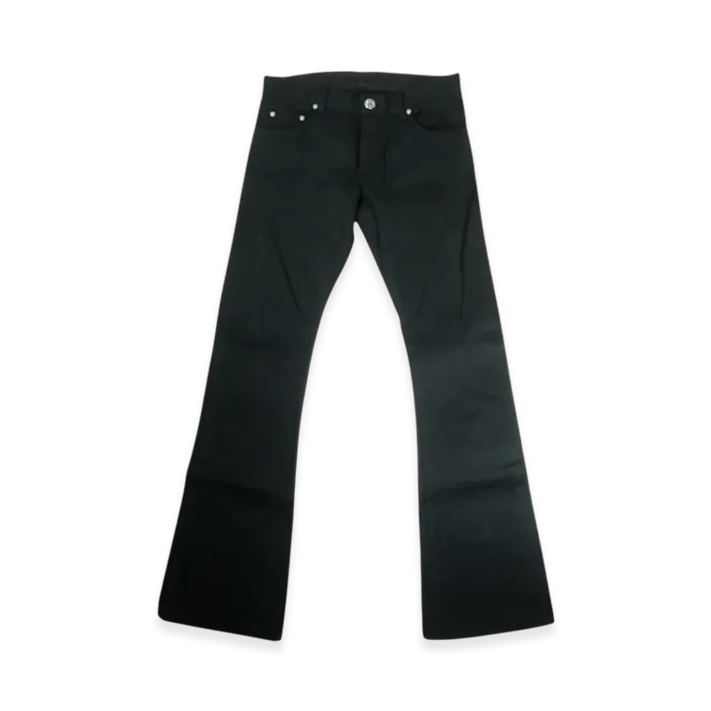 Chrome Hearts RS Bootleg 5 Pkt Denim Pants "Black"