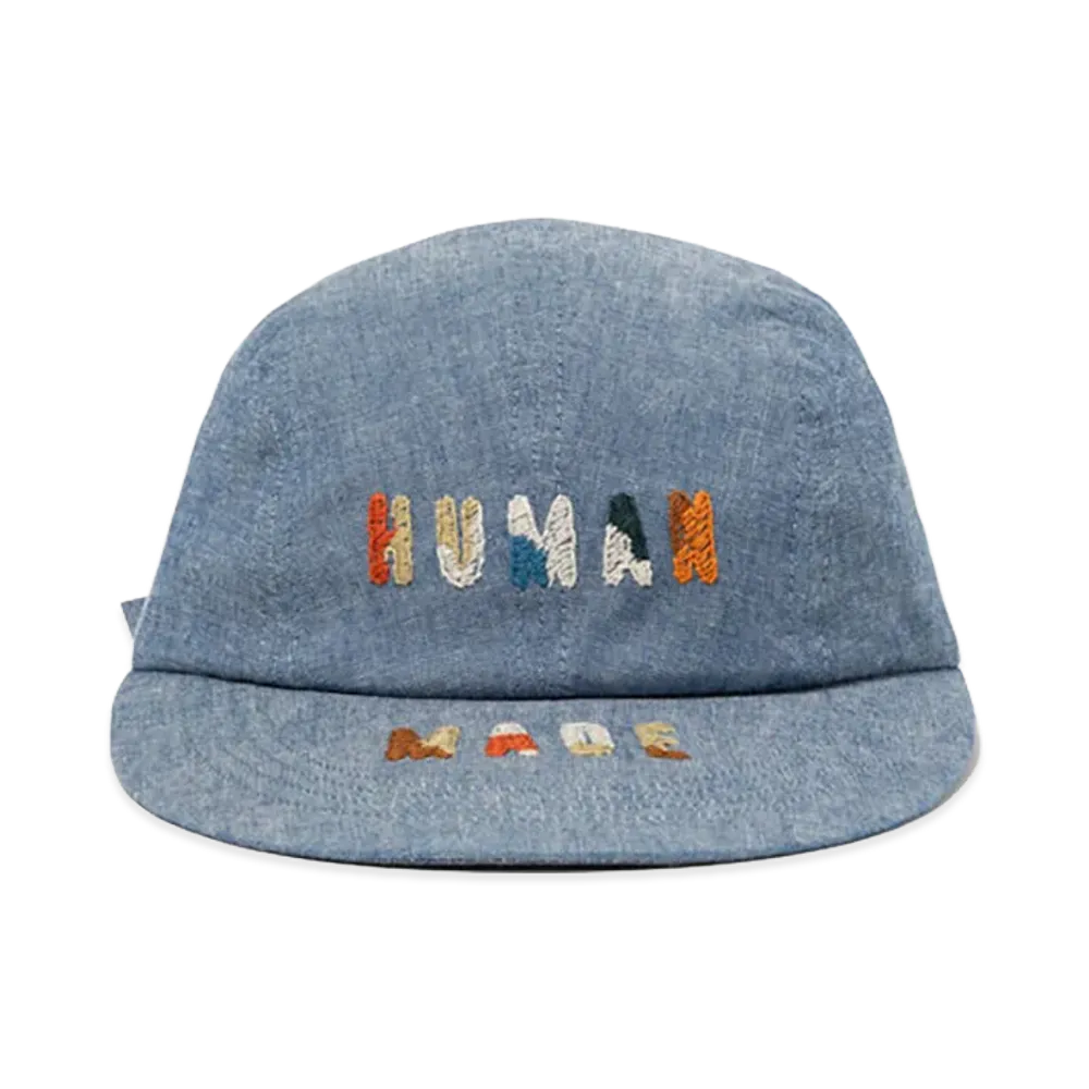 HUMAN MADE 4Panel Chambray Cap "Blue"