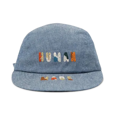 HUMAN MADE 4Panel Chambray Cap "Blue"