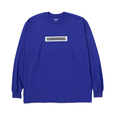 NEIGHBORHOOD NH . Tee LS-2 "Blue"