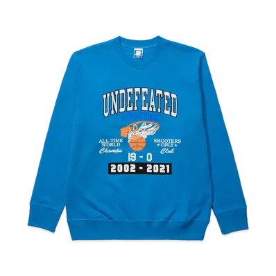 UNDEFEATED ALL-TIME CREWNECK - 70013 "Blue"