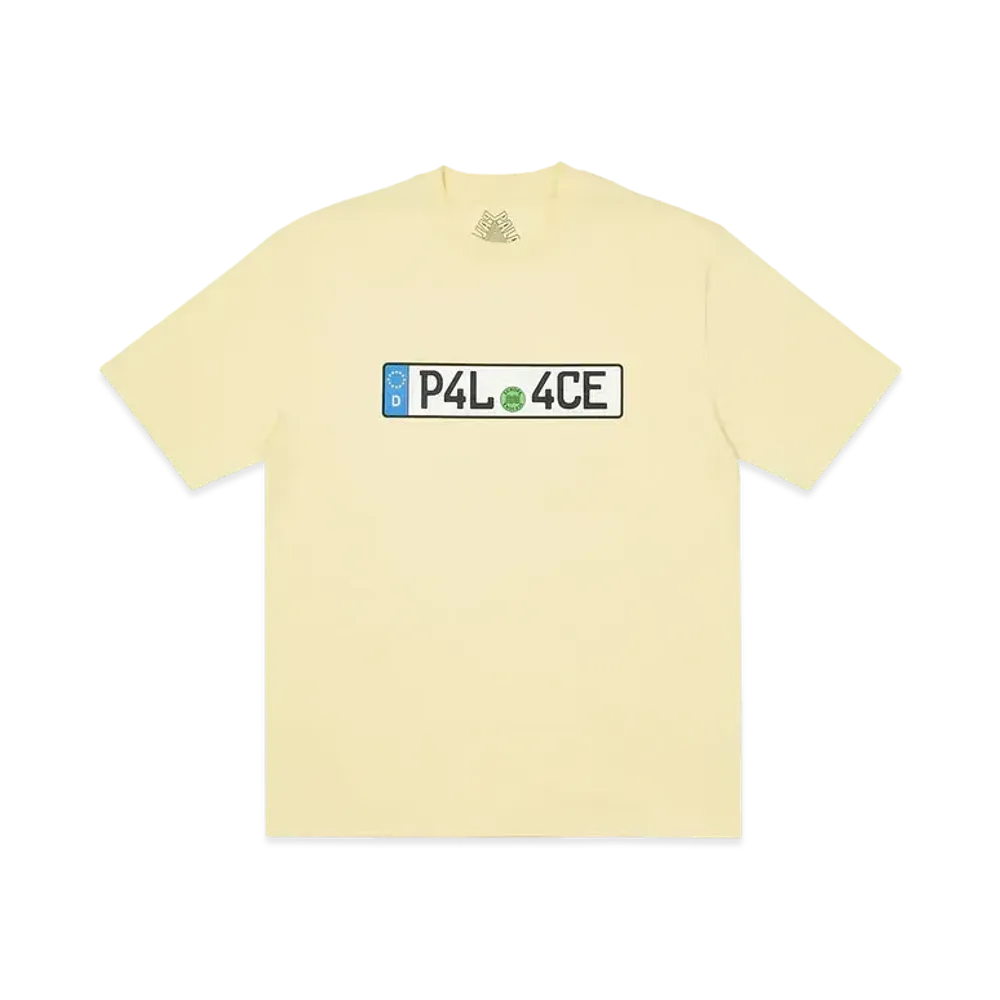 PALACE Plate T-Shirt "Mellow Yellow"