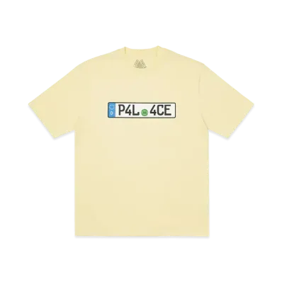 PALACE Plate T-Shirt "Mellow Yellow"