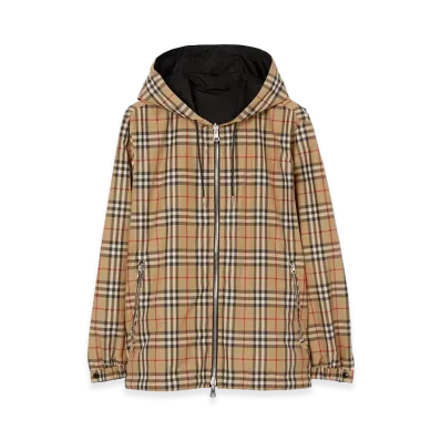 Burberry Reversible Check Jacket "Archive Beige"