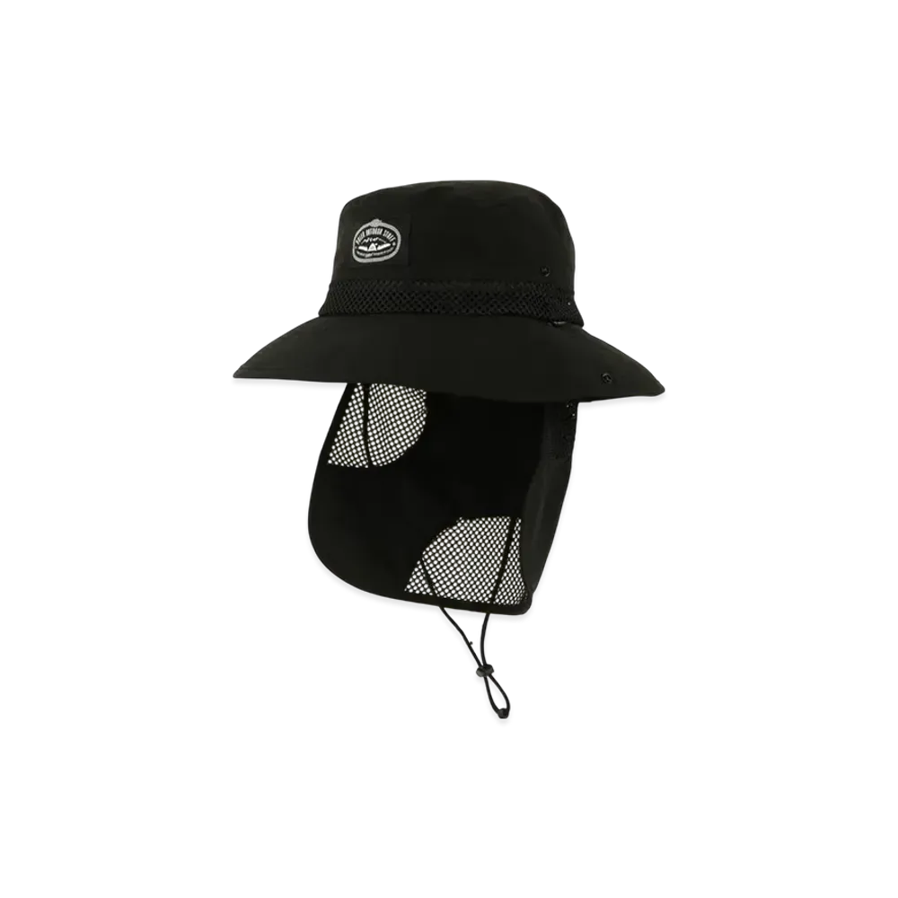 POLeR 2Way Thundered Long Brim Hat "Black"