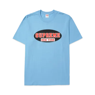 Supreme New York Tee "Bright Blue
"