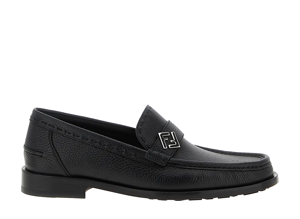 FENDI FF Metal Loafer "Black"