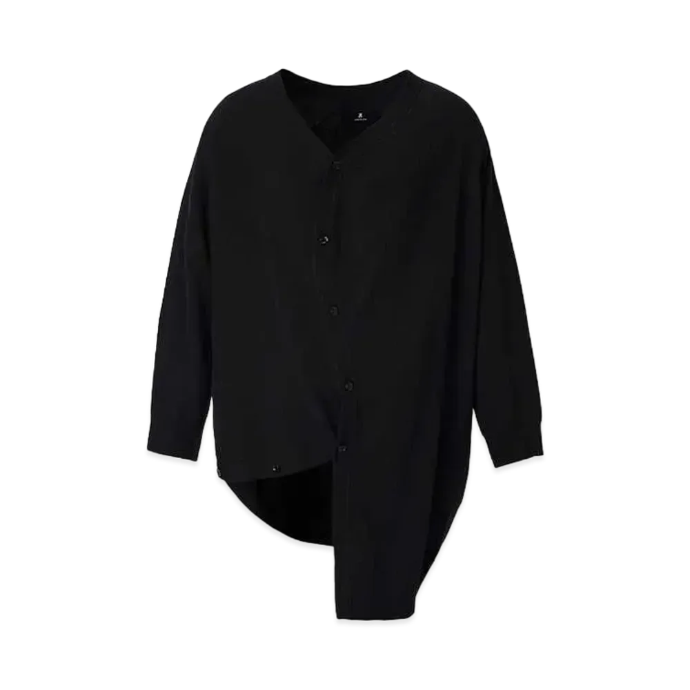 ANREALAGE Ball knit cardigan "Black"