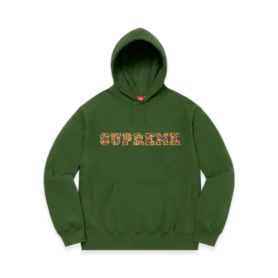 Supreme Jewels Hooded Sweatshirt "Green"