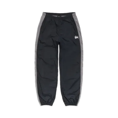 Stussy Side Stripe Track Pant "Black"