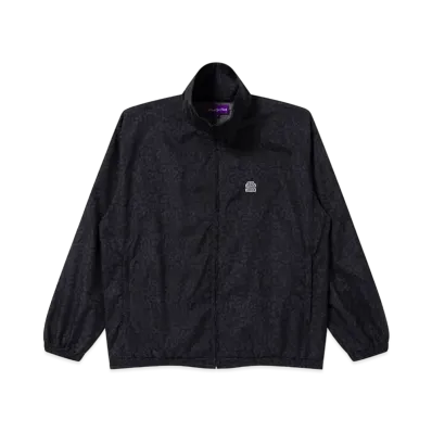 BlackEyePatch OG Label Leopard Patterned Track Jacket "Black"