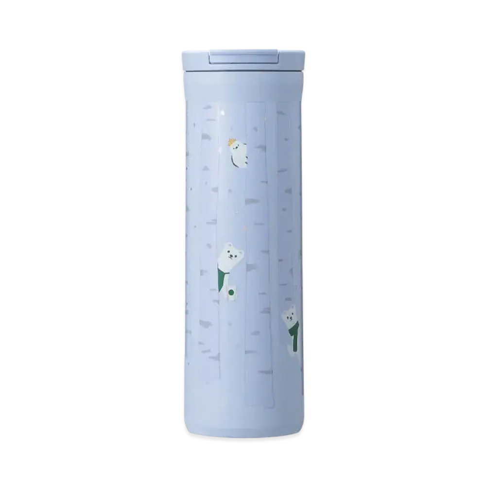 STARBUCKS Stainless Steel Bottle Okojo And Shimaenaga 473Ml "Blue"
