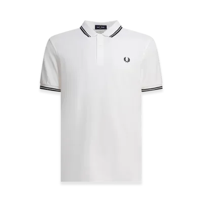 COMME des GARCONS SHIRT x Fred Perry Polo Shirt "White"