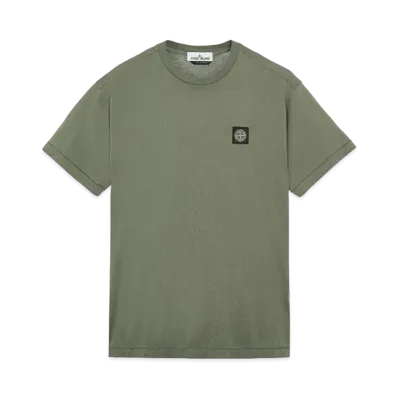 Stone Island 24113 60/2 COTTON JERSEY _SLIM FIT "Sage Green"
