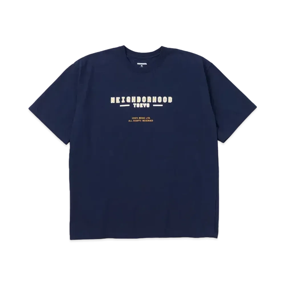 NEIGHBORHOOD NH . Tee SS-11 "Navy"
