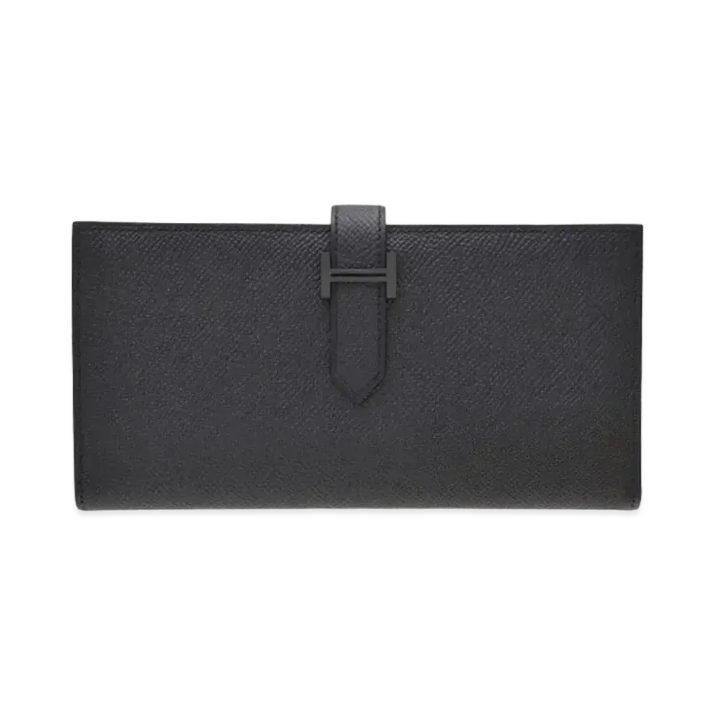 Hermes Bearn Soufflet Veau Epsom "Monochrome So Black"