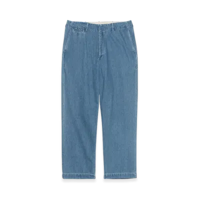 nanamica Wide Denim Pants "LightIndigo"
