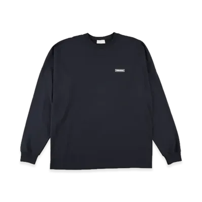 WIND AND SEA Oversized Tech L/S Tee "Navy"