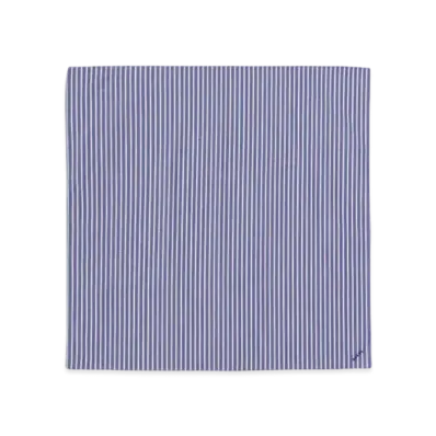 BEAMS Poplin Handkerchief "Blue"