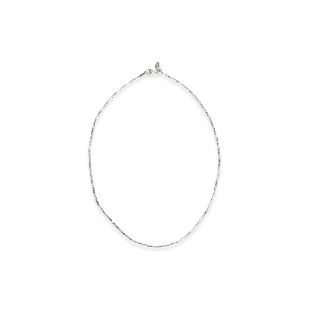 ALOUND Length Adjustable Necklace "Silver"