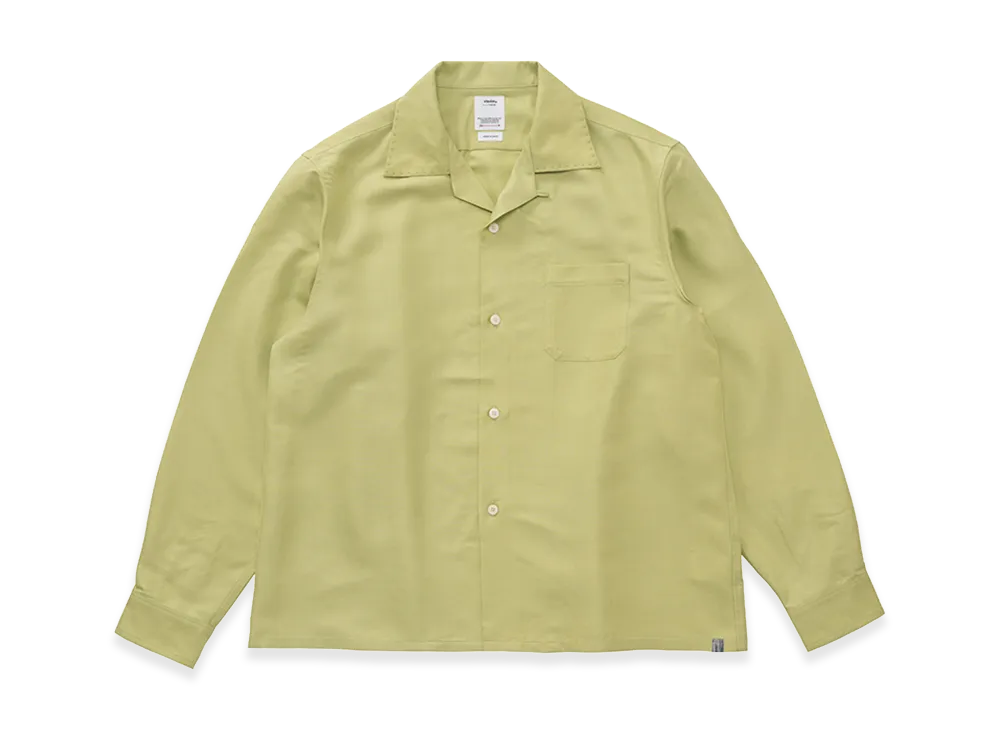 visvim Keesey SP Shirt L/S (Silk) "LT.Green"