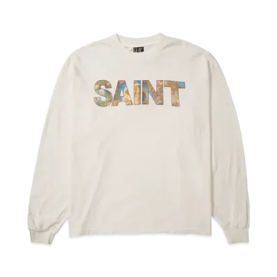 SAINT Mxxxxxx LS Tee New Body Rules "White"