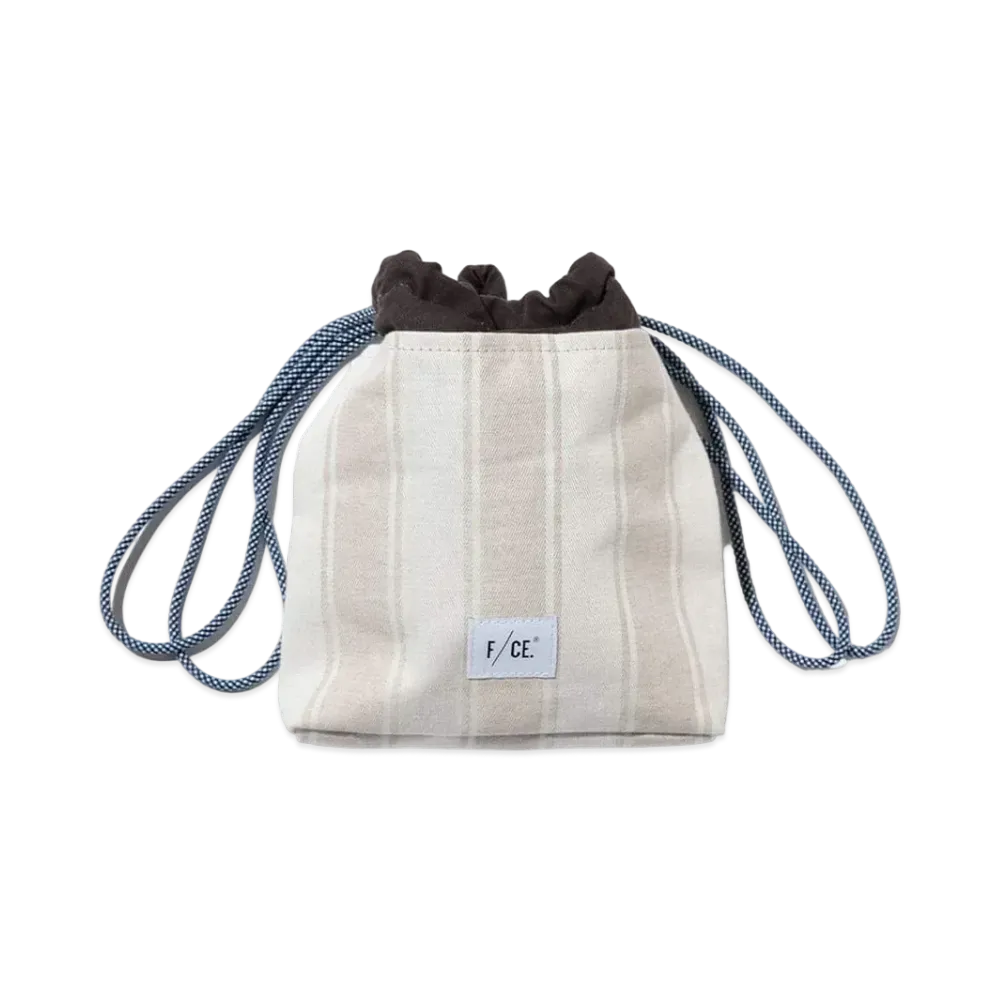 F/CE. W.R Linen Purse "Charcoal"